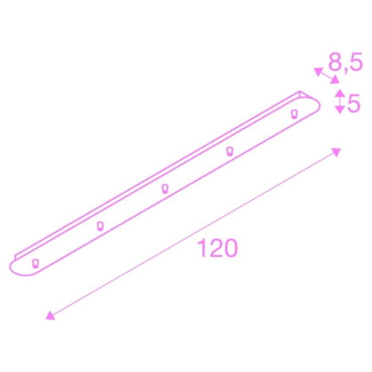 Dimensioned drawing