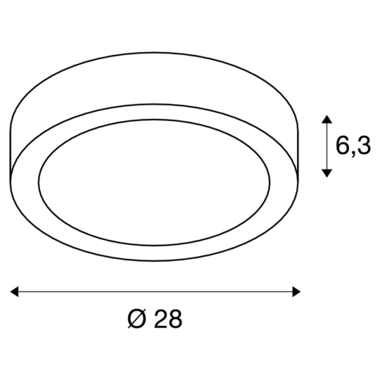 Dimensioned drawing