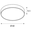 Dimensioned drawing