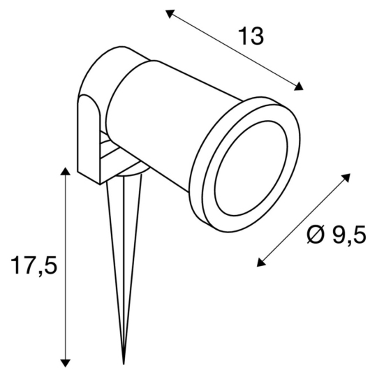 Dimensioned drawing