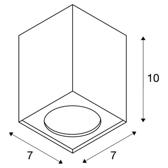 Dimensioned drawing