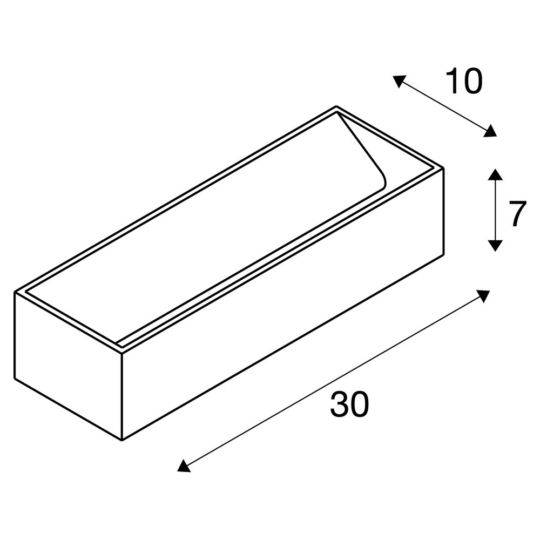 Dimensioned drawing