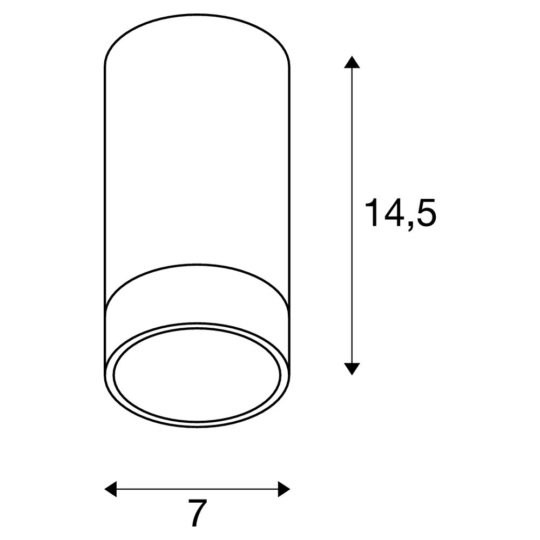Dimensioned drawing