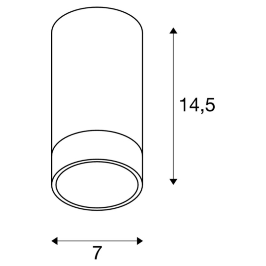 Dimensioned drawing