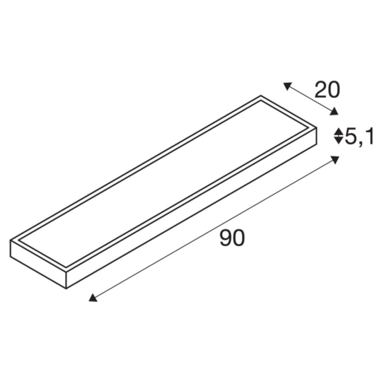 Dimensioned drawing