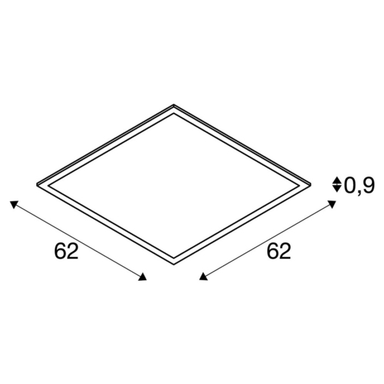 Dimensioned drawing