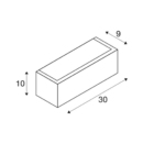 Dimensioned drawing