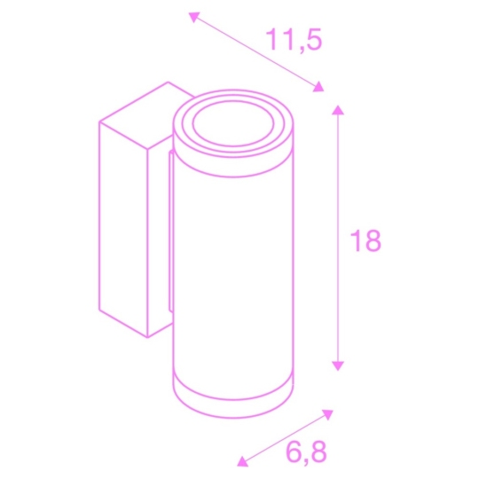 Dimensioned drawing