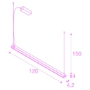 Dimensioned drawing