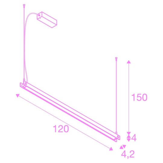 Dimensioned drawing