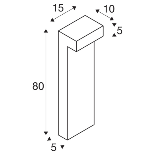 Dimensioned drawing