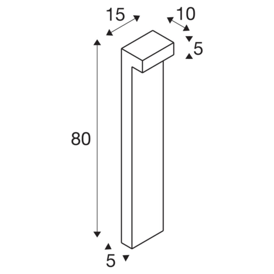 Dimensioned drawing