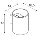 Dimensioned drawing