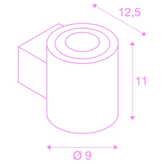 Dimensioned drawing