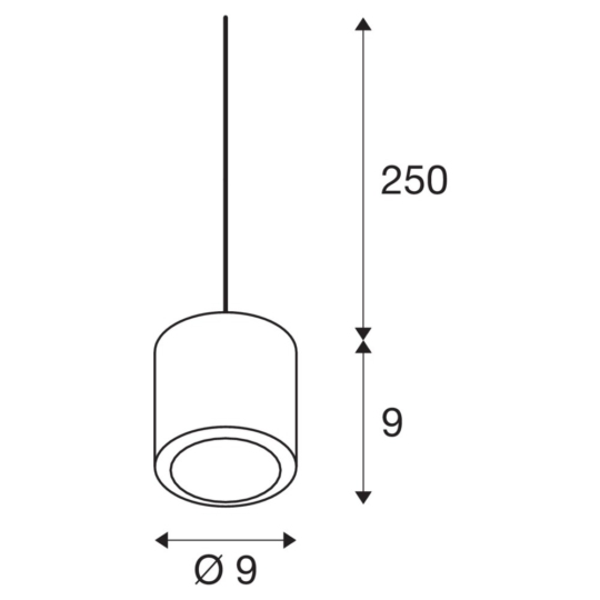 Dimensioned drawing