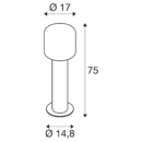 Dimensioned drawing