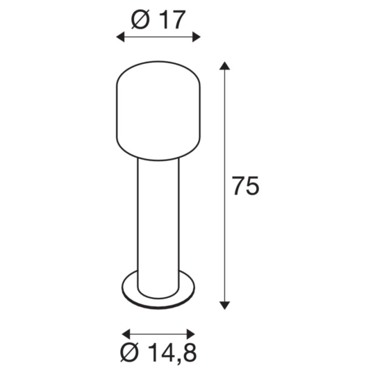 Dimensioned drawing