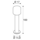 Dimensioned drawing