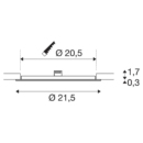 Dimensioned drawing