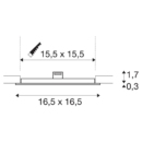 Dimensioned drawing