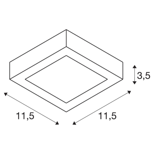 Dimensioned drawing
