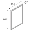 Dimensioned drawing