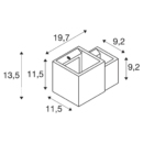 Dimensioned drawing