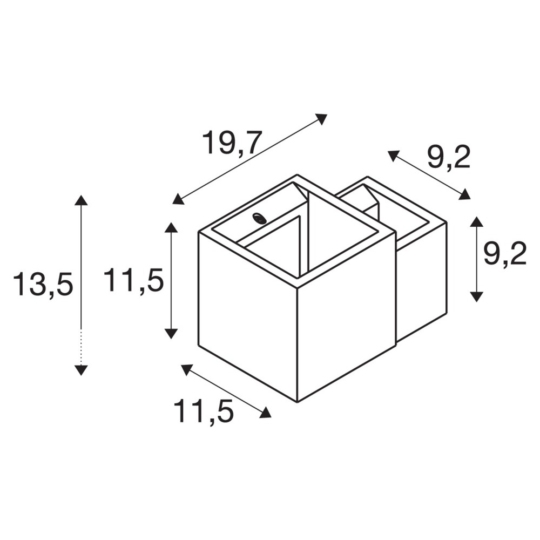 Dimensioned drawing