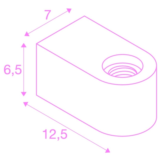 Dimensioned drawing