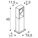 Dimensioned drawing