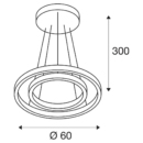 Dimensioned drawing