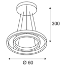 Dimensioned drawing