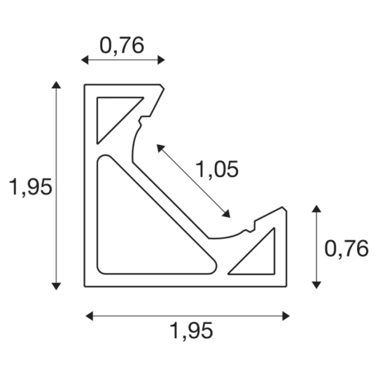 Dimensioned drawing