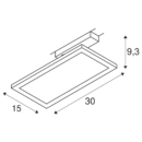 Dimensioned drawing