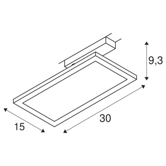 Dimensioned drawing