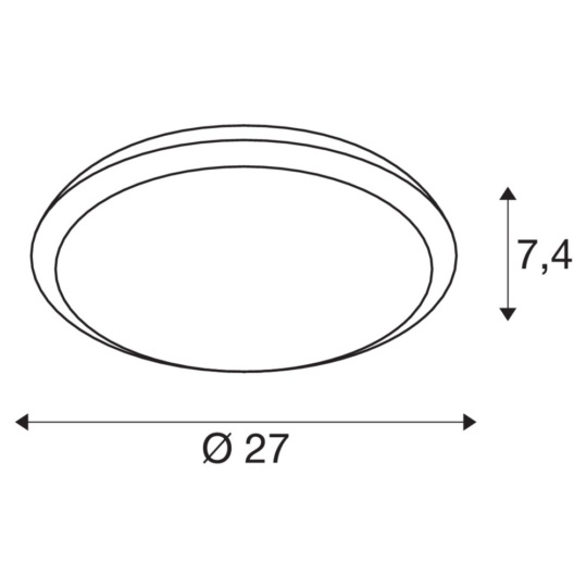 Dimensioned drawing