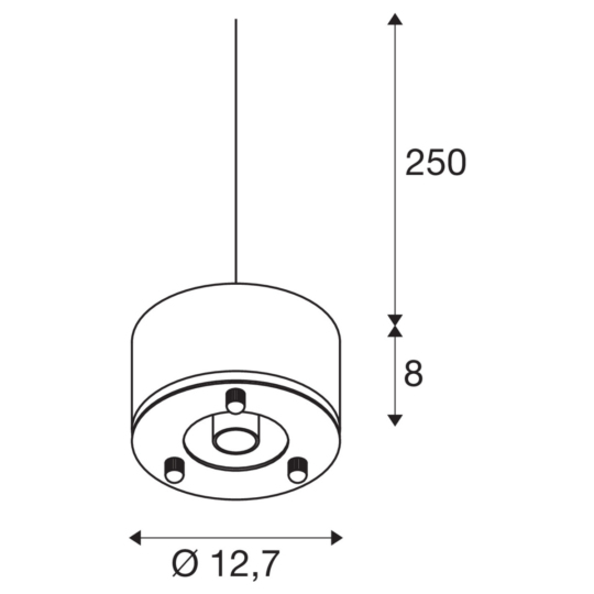 Dimensioned drawing