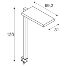 Dimensioned drawing