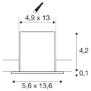 Dimensioned drawing