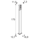 Dimensioned drawing