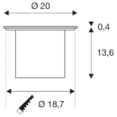 Dimensioned drawing