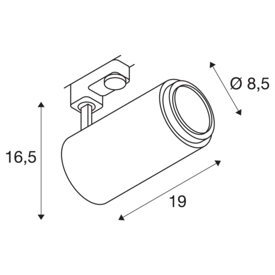 Dimensioned drawing