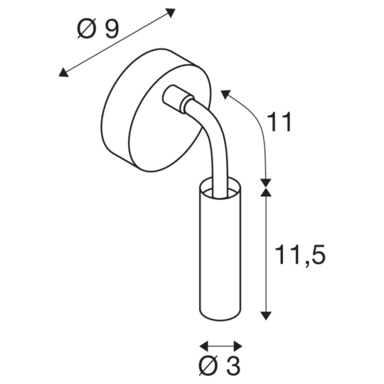 Dimensioned drawing