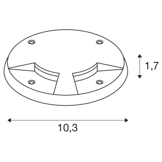 Dimensioned drawing