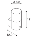 Dimensioned drawing