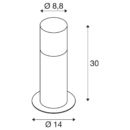 Dimensioned drawing