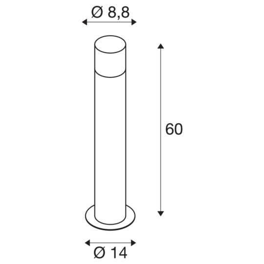 Dimensioned drawing