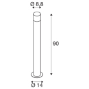 Dimensioned drawing