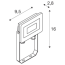 Dimensioned drawing