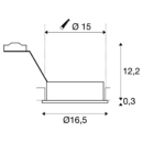 Dimensioned drawing